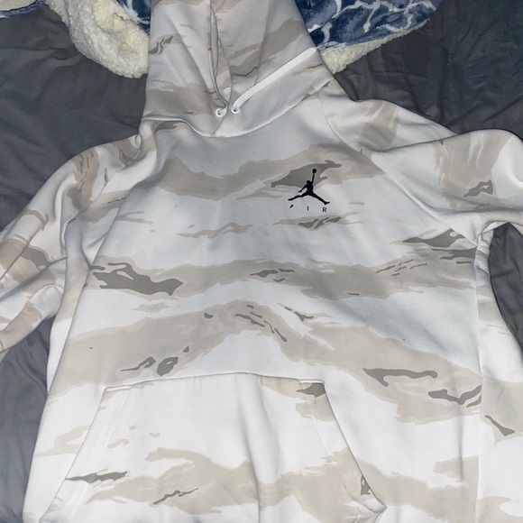 white camo jordan hoodie extra large - Picture 1 of 3